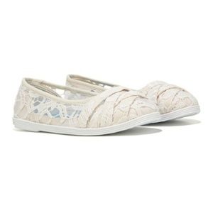 🔥Last chance sale🔥 Blowfish Malibu Glo Natural Crochet Flats